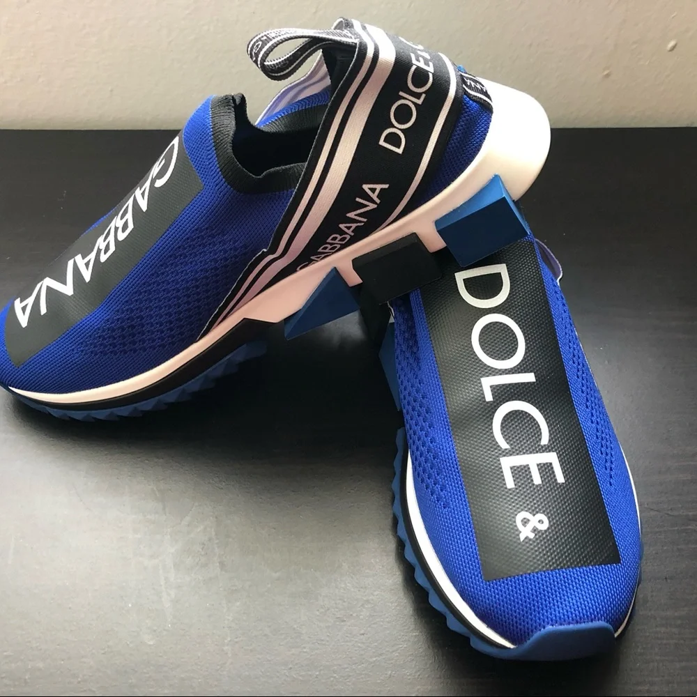 Dolce & Gabbana | Shoes | Dolce Gabbana Blue White Black Size 95